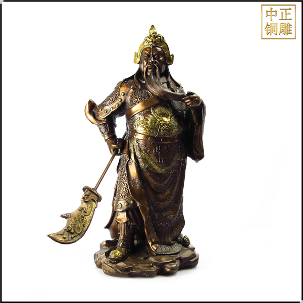 鑄造紫銅色關(guān)公雕塑.jpg 鑄造紫銅色關(guān)公雕塑.jpg